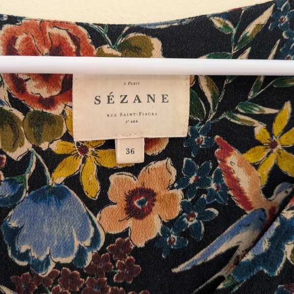Sezane Carmen Floral Dress - Picture 5 of 6